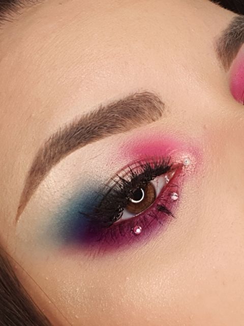 Festival make-up made by Madalina Gavrilut - from Stailer