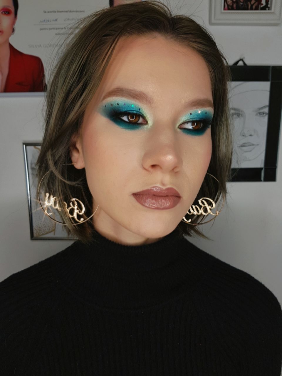 Festival make-up made by Madalina Gavrilut - from Stailer