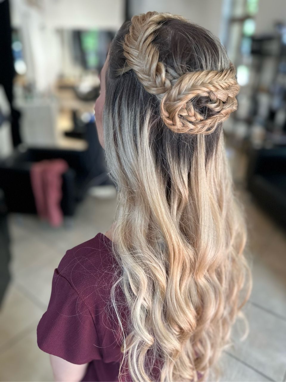 Coafat de ocazie made by Antonela Cocean - from Stailer