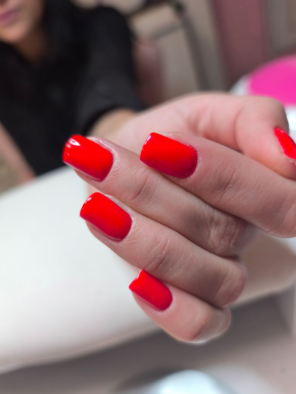 Manichiura semipermanenta cu apex made by Cristina  M - from Stailer