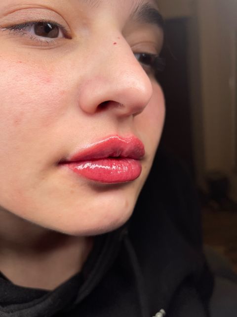 Ombre lips - degrade natural made by Maria  Vieru - from Stailer