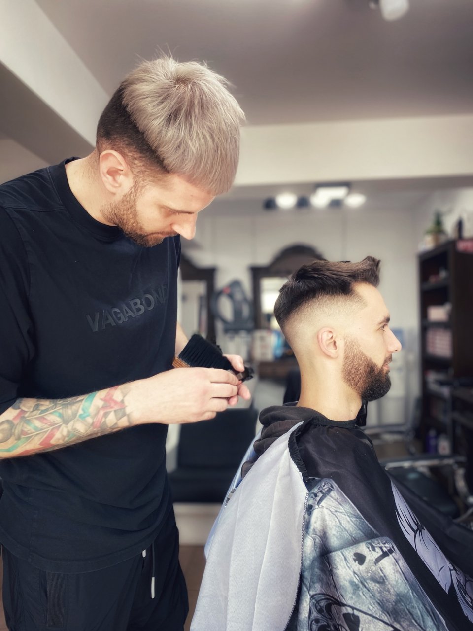 Tuns fade si tuns barba made by Octavian Poenari - from Stailer