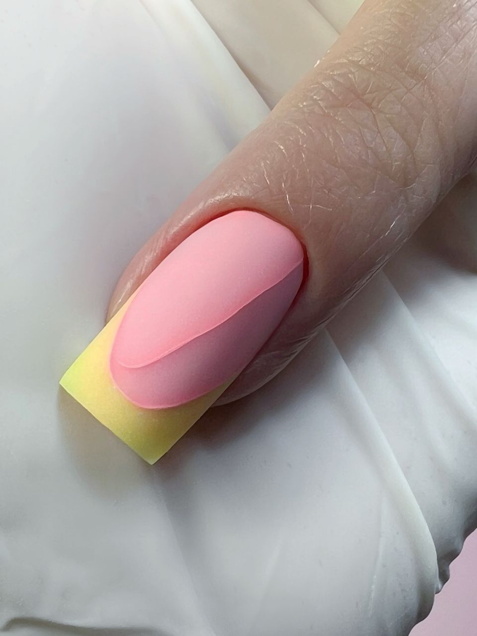 Constructie unghii - french interior made by Andreea  Start Nail Trainer - from Stailer