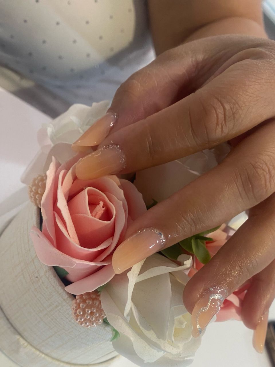 Manichiura cu tipsuri - gel sau poligel  made by Maria Hadade - from Stailer