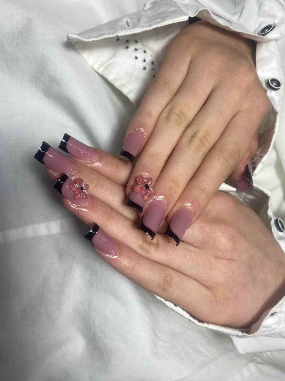 Manichiura cu tipsuri - gel sau poligel  made by Maria Hadade - from Stailer