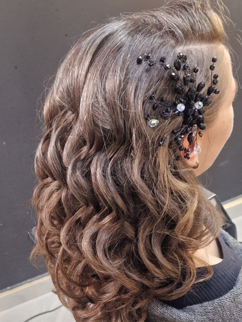 Coafat de ocazie lejer made by Mihaela Pricop - from Stailer