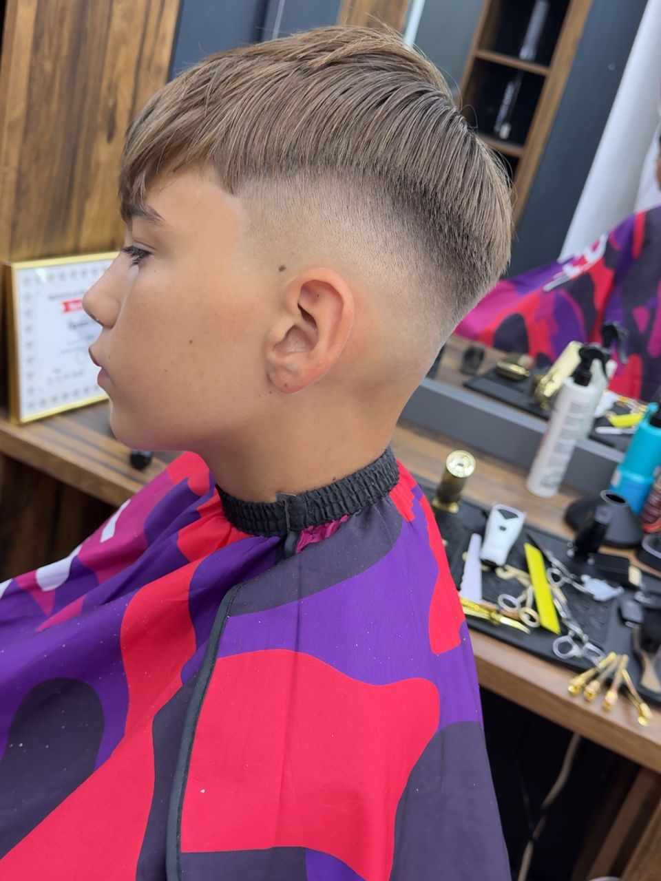 Tuns skin fade made by Vlad Croitoru - from Stailer