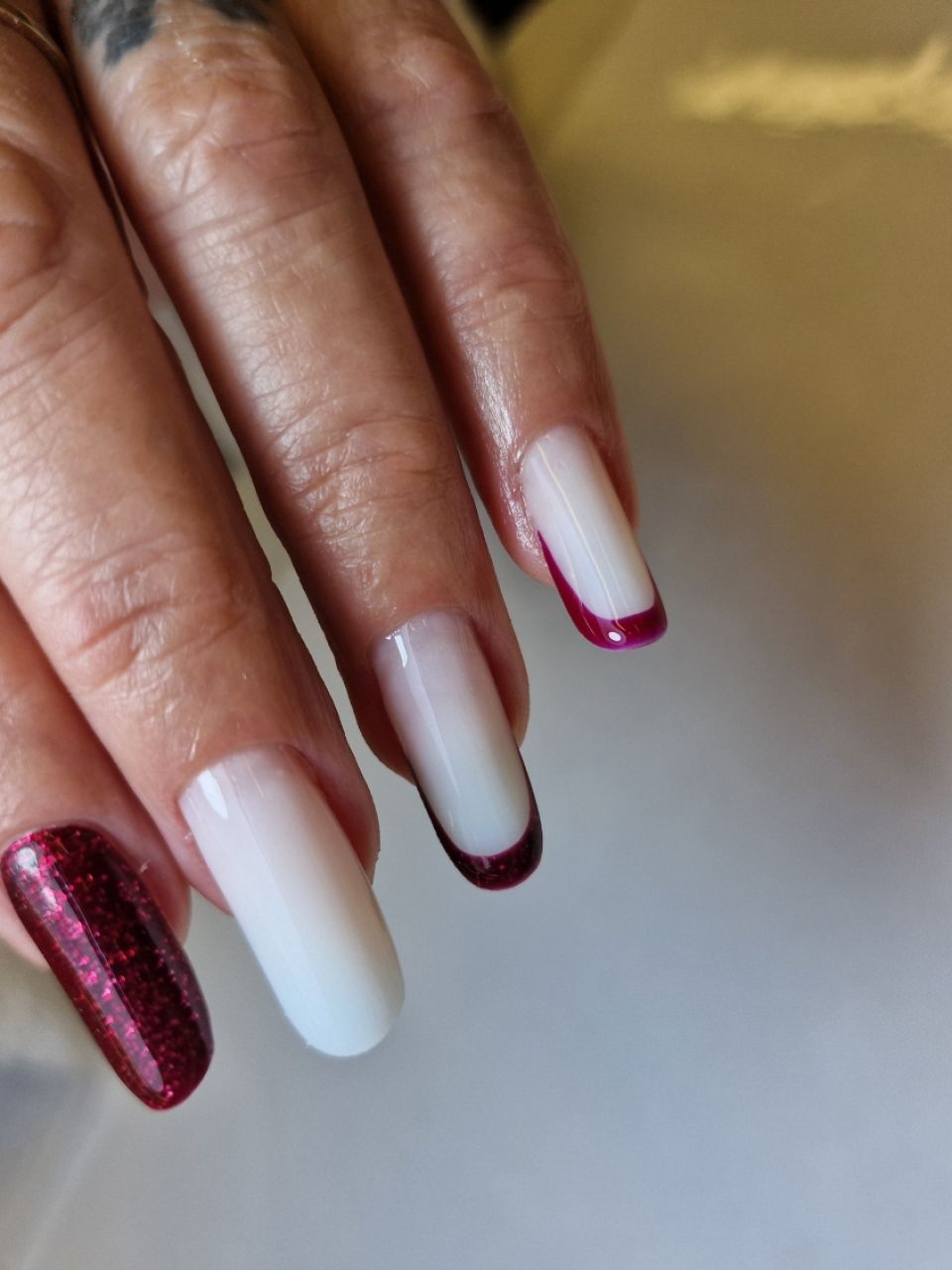 Manichiura constructie cu gel - marimea 3-4 made by Andreea Biru - from Stailer