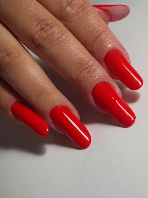 Manichiura constructie gel - marime mare