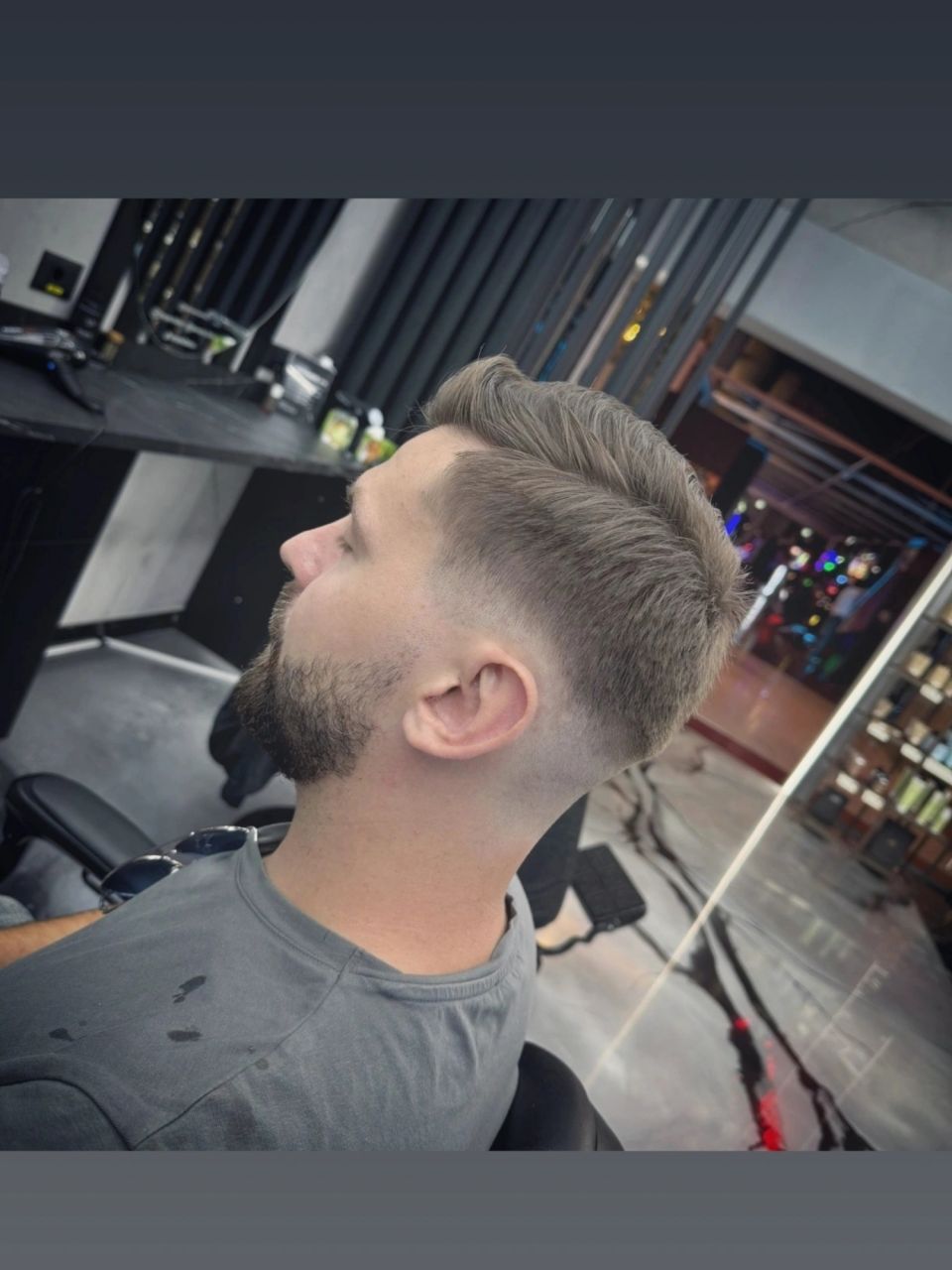 Pachet tuns skin fade made by Alex Abrudan  - from Stailer