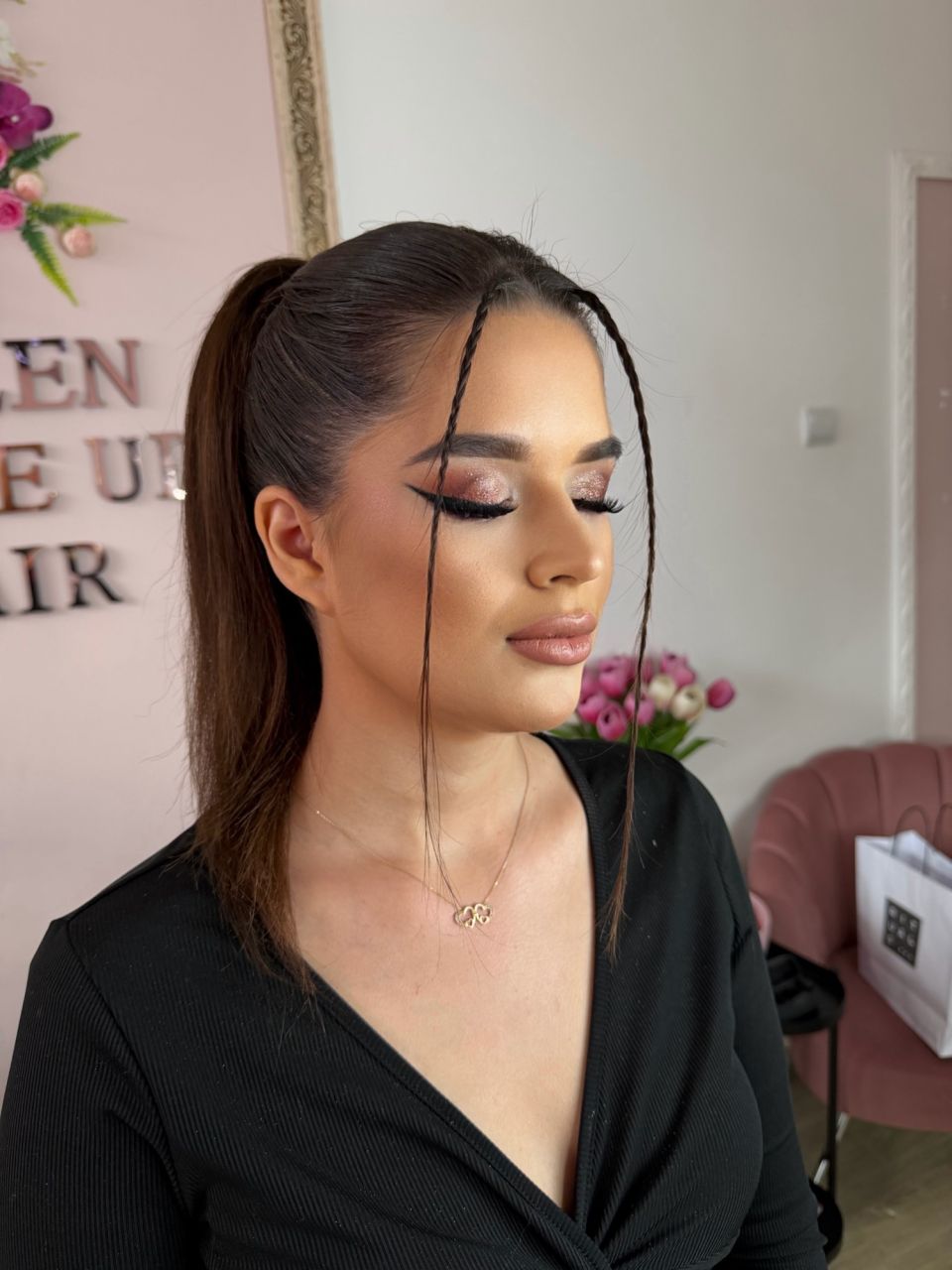 Machiaj de seara cu gene incluse made by Elena Helen - from Stailer